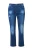 Ulla Popken Jeans  blauw denim / lichtblauw
