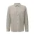 s.Oliver Big Size corduroy regular fit overhemd – lichtgrijs