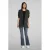 Cars flared jeans Michelle zwartblauw