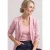 Eenvoudige blazer in effen kleur