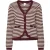 Y.A.S Yasmigo ls knit cardigan port royale/birch