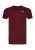 SikSilk Shirt ‘Essentials’  bourgogne / wit