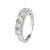 Trilogy ring zirkoniumoxides sieraden zilver 925 – trilogie