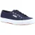 Superga 2750 Cotu Classic 100% Katoen Heren Navy/Wit Trainers