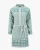 Rough Studios Leila K. Dress Blauw/Off-White jurk