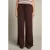 LOLALIZA wide leg broek – bruin