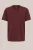 WE Fashion – Heren regular fit T-shirt – Regular fit – Donkerrood – Katoen –