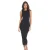 MAGIC Bodyfashion bodycon jurk zwart