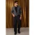 TRENDYOL MAN Heren Zwart Effen Baggy Normale taille Jeans
