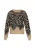 faina Trui  camel / mokka / zwart