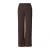 Base Level Curvy straight high waist broek