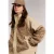 Protest winterjas met panterprint – beige