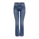 ONLY flared jeans medium blue denim