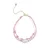 Luxenter armband, metalen legering ekhao en roze toermalijn 18K vergulde afwerking