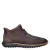 Skechers Hands Free Slip-Ins leren veterboots met profielzool – expresso