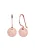 ELLI Oorbellen ‘Geo’  rose-goud
