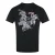 Cavalli Class Paisley Leopards-logo Zwart T-shirt