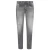 Diesel 1979 Sleenker rafelige grijze vervaagde denimjeans