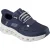 Skechers Glide-Step Pro Polyester Heren Sneakers Marineblauw