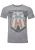 Recovered Shirt ‘Marvel Captain America Badge’  grijs