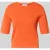 Rich & Royal Gebreide pullover van viscosemix met 1/2-mouwen