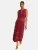 love & roses Gebreide jurk  roestrood