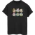 Li-cense Disney dames mickey mouse and friends gezichten katoenen vriendje t-shirt