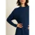 Expresso midi jurk donkerblauw