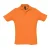 SOLS Heren Zomer II Pique Poloshirt met korte mouwen (Oranje)