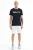 Heren Geprinte Fleece Sweatshorts
