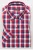 ETERNA Overhemd Korte mouw rood/blauw/wit