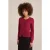 We Fashion Knitted Cardigan Red