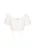 MYMO Blouse ‘Young Fashion’  geel / wit
