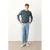 MANGO TEEN regular waist regular fit jeans light blue denim