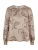 MADELEINE Blouse  beige / lichtblauw / zwart