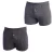 Pack-2 Essential Herren-Boxershorts mit Gummizug A0100