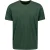 No Excess T-shirt crewneck solid basic dark green