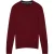 Ted Baker Heren Trui van Merinowol met lange mouwen (Ossenbloed)