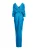 acob a porter Avondjurk  turquoise