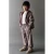 Mango Kids casual gebloemde broek – donkerrood/lila/geel