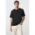 Mango Man regular fit T-shirt – zwart
