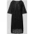 Marc Cain Knielange jurk met broderie anglaise