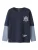 NAME IT Shirt ‘NKMVARTO’  navy / smoky blue / wit