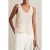 Reiss Crochet Craft Top Cream