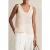Reiss Crochet Craft Top Cream