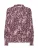 SAINT TROPEZ Blouse ‘MalikaSZ’  chocoladebruin / pastelroze