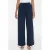 VILA wide leg casual broek – marineblauw