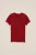 WE Fashion – Meisjes vest van ribstof – Regular fit – Rood – Katoen –