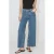 Mango high waist wide leg jeans – mediumblauw
