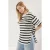 TRENDYOLMİLLA Dames Zwart Effen Kort Oversized T-shirts